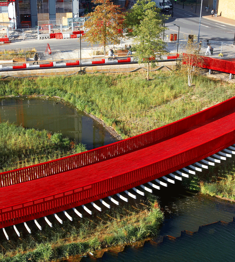 Canada Water Dock Bridge - image 8