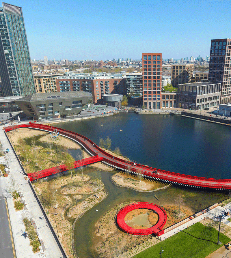 Canada Water Dock Bridge - image 9