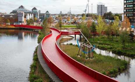 Canada Water Dock Bridge